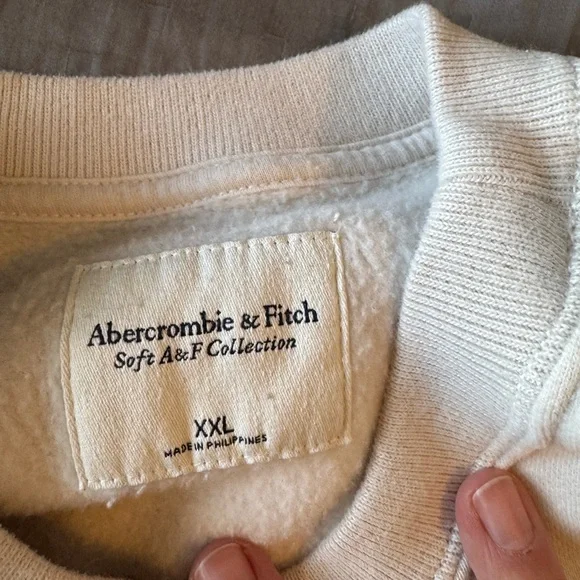 Abercrombie and Fitch Game Day Sunday Crew Sweatshirt XXL - Picture 5 of 9